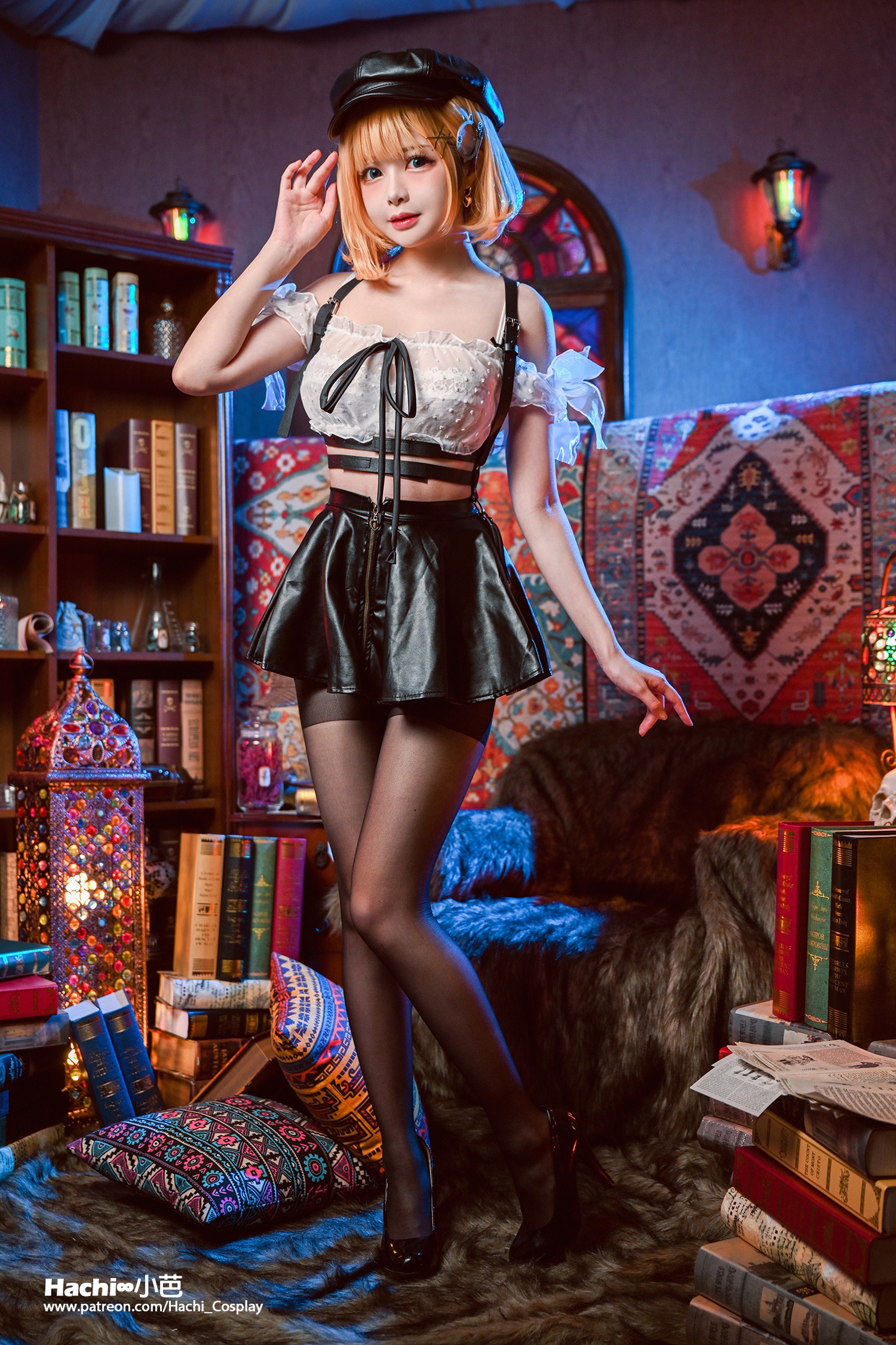 图片[1]-Hachi_小芭 – NO.022 Hachi小芭 Watson Amelia [14P]-XikXak